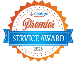Premier Service Award 2026 for Ory's Plumbing Services & Drain Cleaning