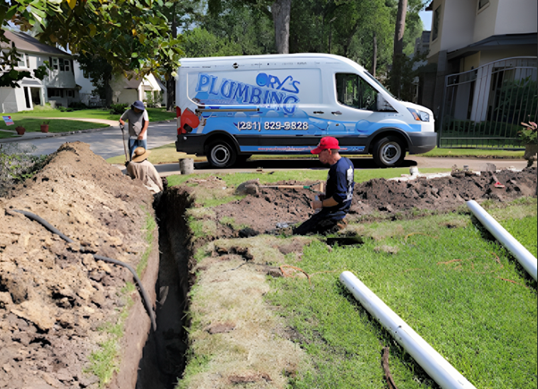 Sewer Line Plumber in Cinco Ranch